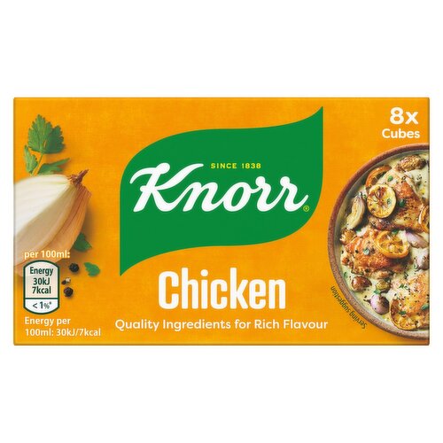 Knorr Chicken Stock Cubes 8 Pack (80 g) - Storefront EN