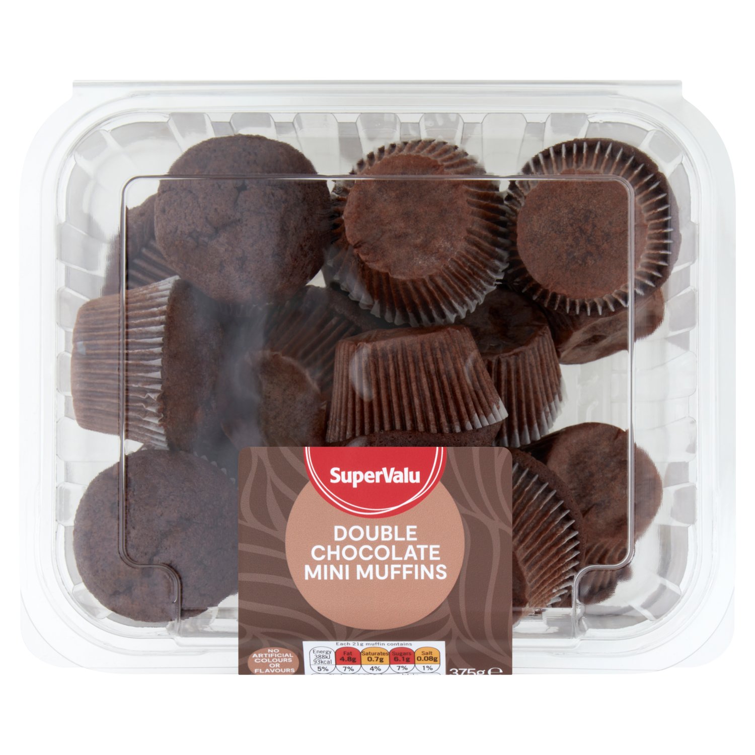SuperValu Double Chocolate Mini Muffins  (375 g)