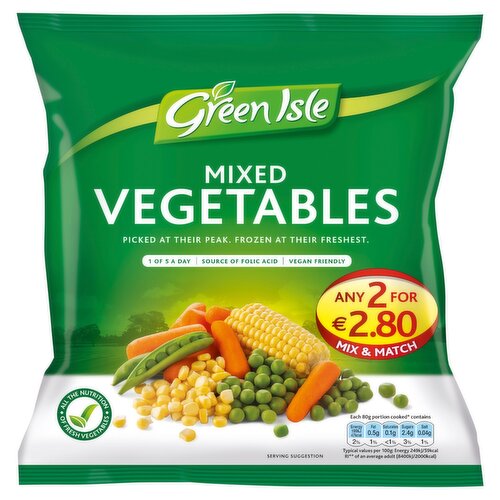 Green Isle Mixed Vegetables (450 g)