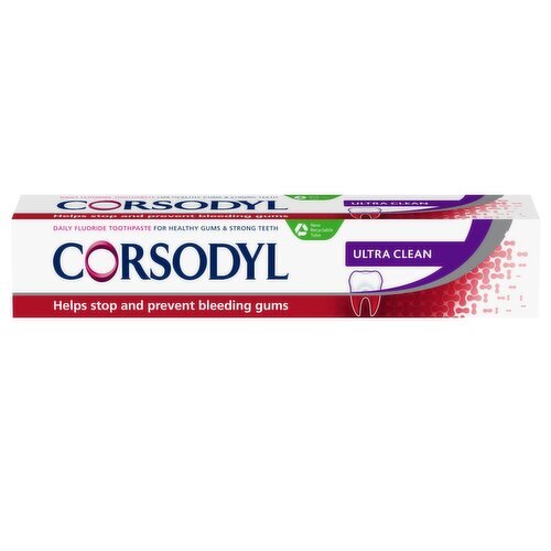 Corsodyl Ultra Clean Toothpaste (75 ml)