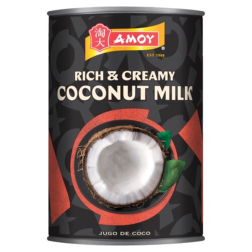 Amoy Rich & Creamy Coconut Milk (400 ml)