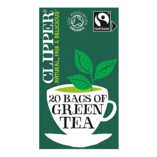Clipper Organic Pure Green Tea (20 Piece)