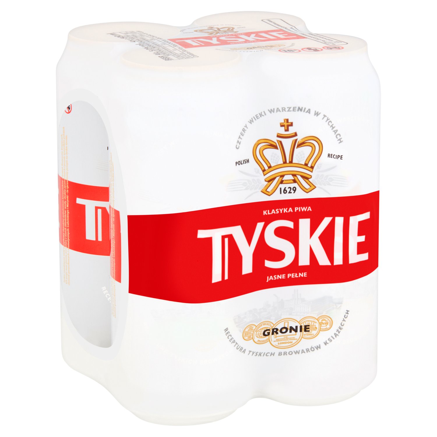 Tyskie Beer 4 Pack (500 ml)