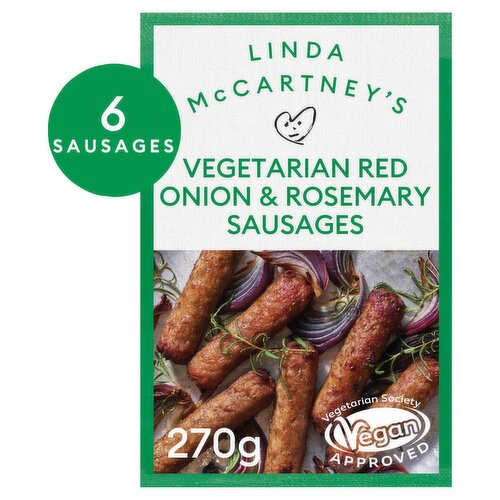 Linda Mccartney Red Onion & Rosemary Sausage (270 g)