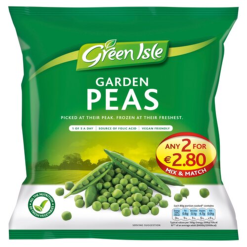 Green Isle Garden Peas (450 g)