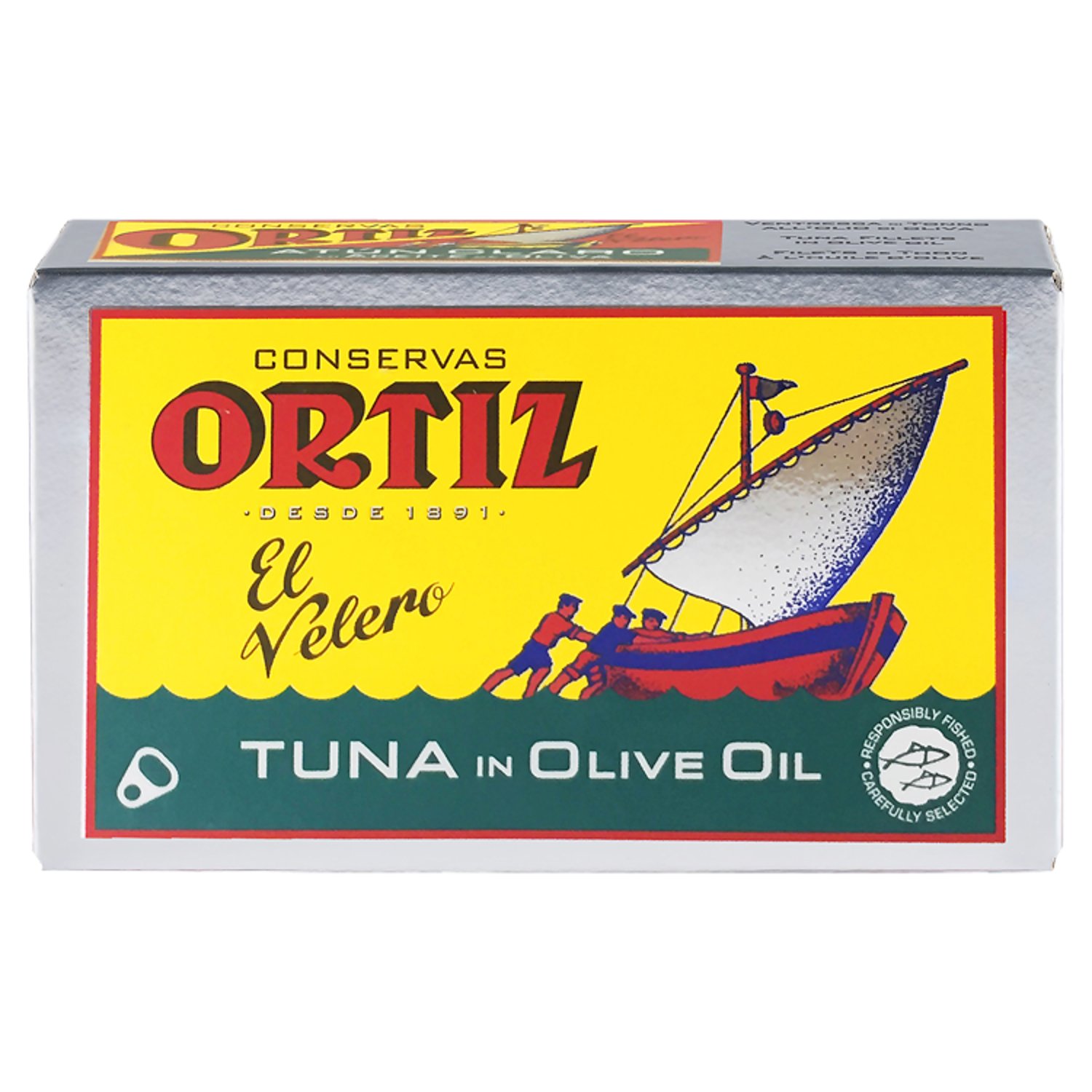 Ortiz Yellow Fin Tuna In Olive Oil (112 g)