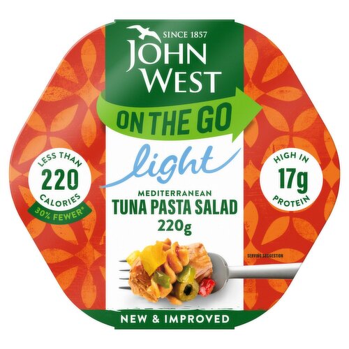 John West On The Go Mediterranean Tuna Pasta Salad (220 g)