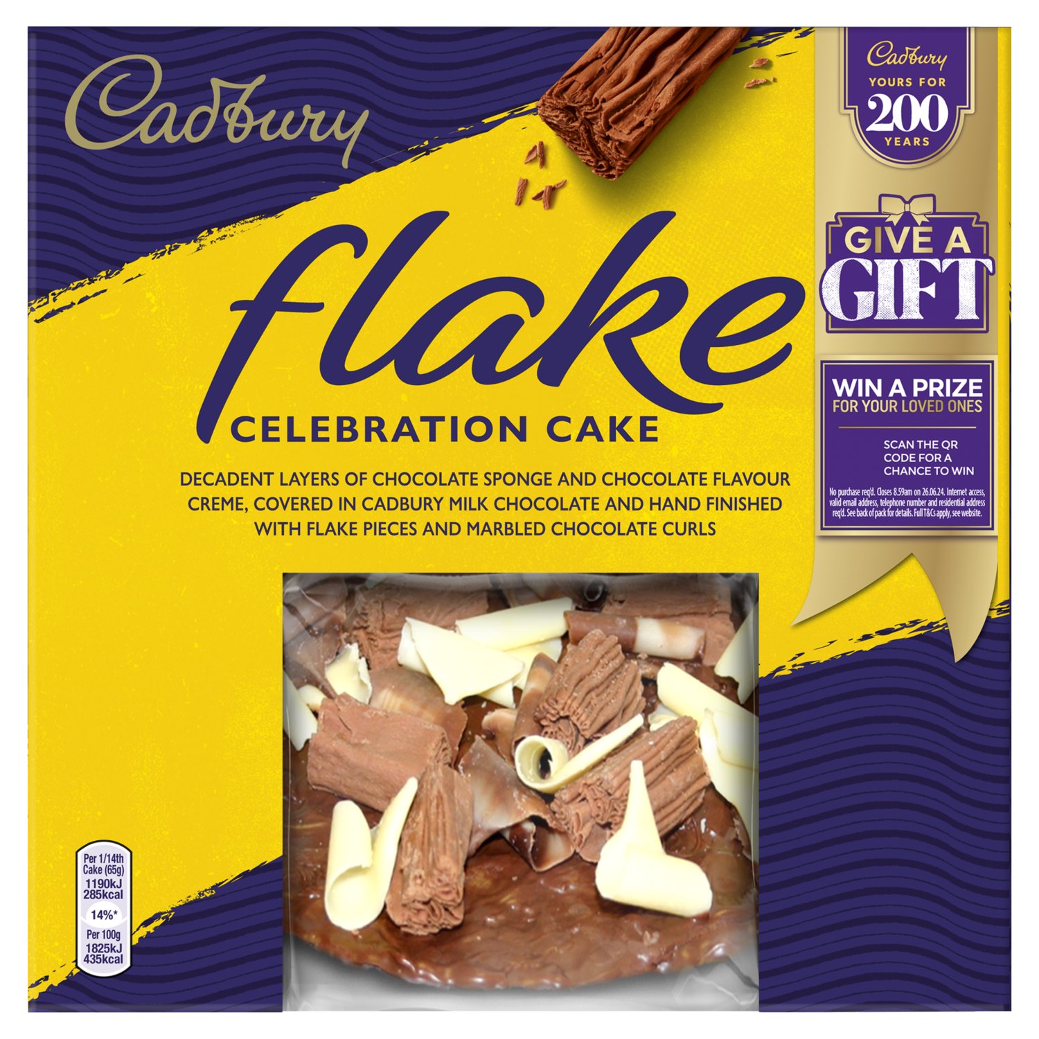Cadbury Flake Celebration Cake (920 g)
