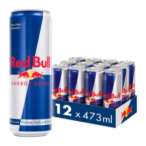 Red Bull Energy drink à base de Taurine et de caféine 