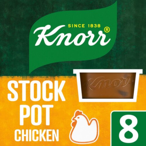 Knorr Chicken Stock Pot 8 Pack (224 g)