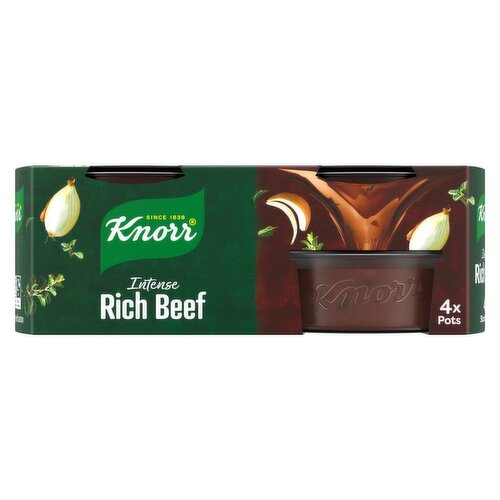 Knorr Rich Beef Stock Pot 4 Pack (112 g) Storefront EN