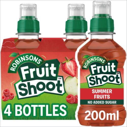 Robinsons Fruit Shoot Summer Fruits 4 Pack (200 ml)