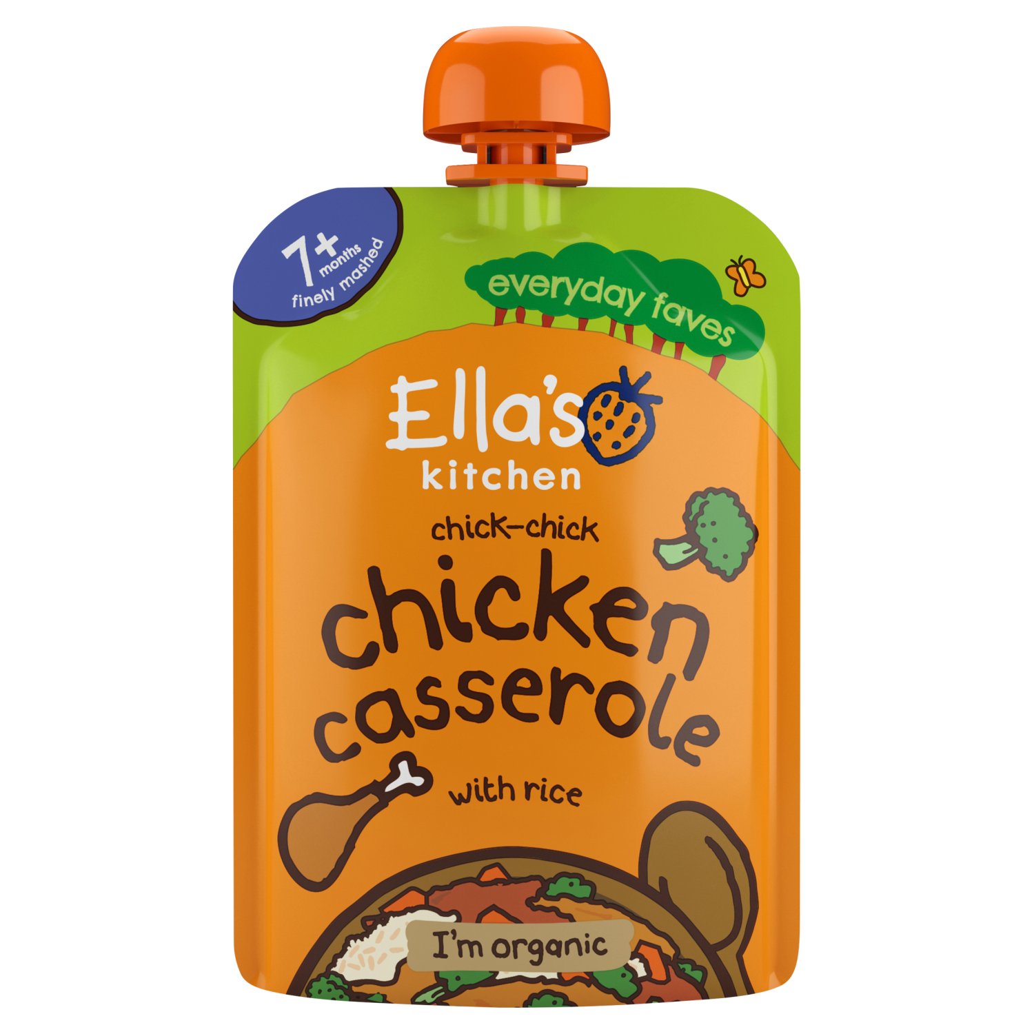 Ella's Kitchen Chicken & Rice Casserole 7+ Months (130 g)