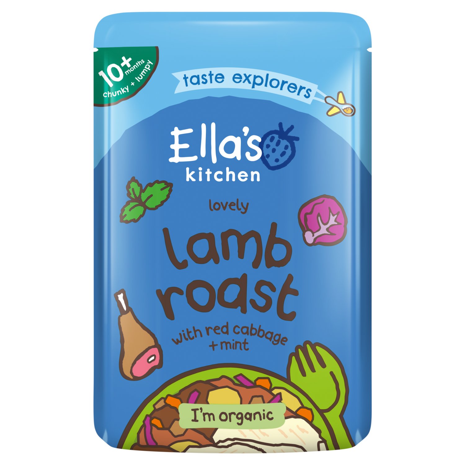 Ella's Kitchen Lamb Roast Dinner 10+ Months (190 g)
