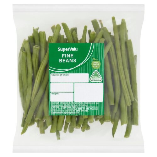SuperValu Fine Beans Topped & Tailed (165 g) Storefront EN