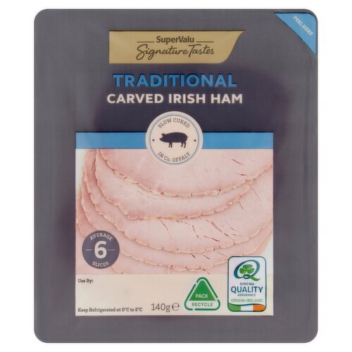 Signature Tastes Carved Irish Ham Slices (140 g)