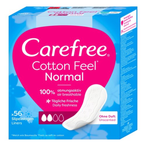 CAREFREE® FlexiComfort Extra Fit Panty Liner