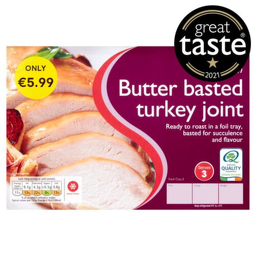 SuperValu Fresh Irish Butter Basted Turkey Joint (500 g)