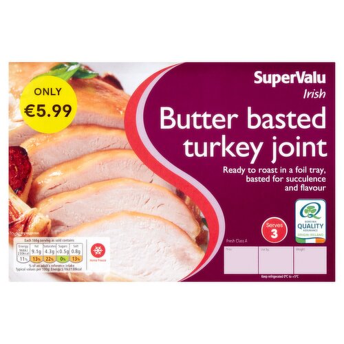 SuperValu Fresh Irish Butter Basted Turkey Joint (500 g)