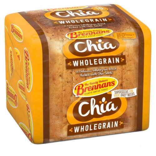 Brennans Wholegrain with Chia Half Pan (390 g)