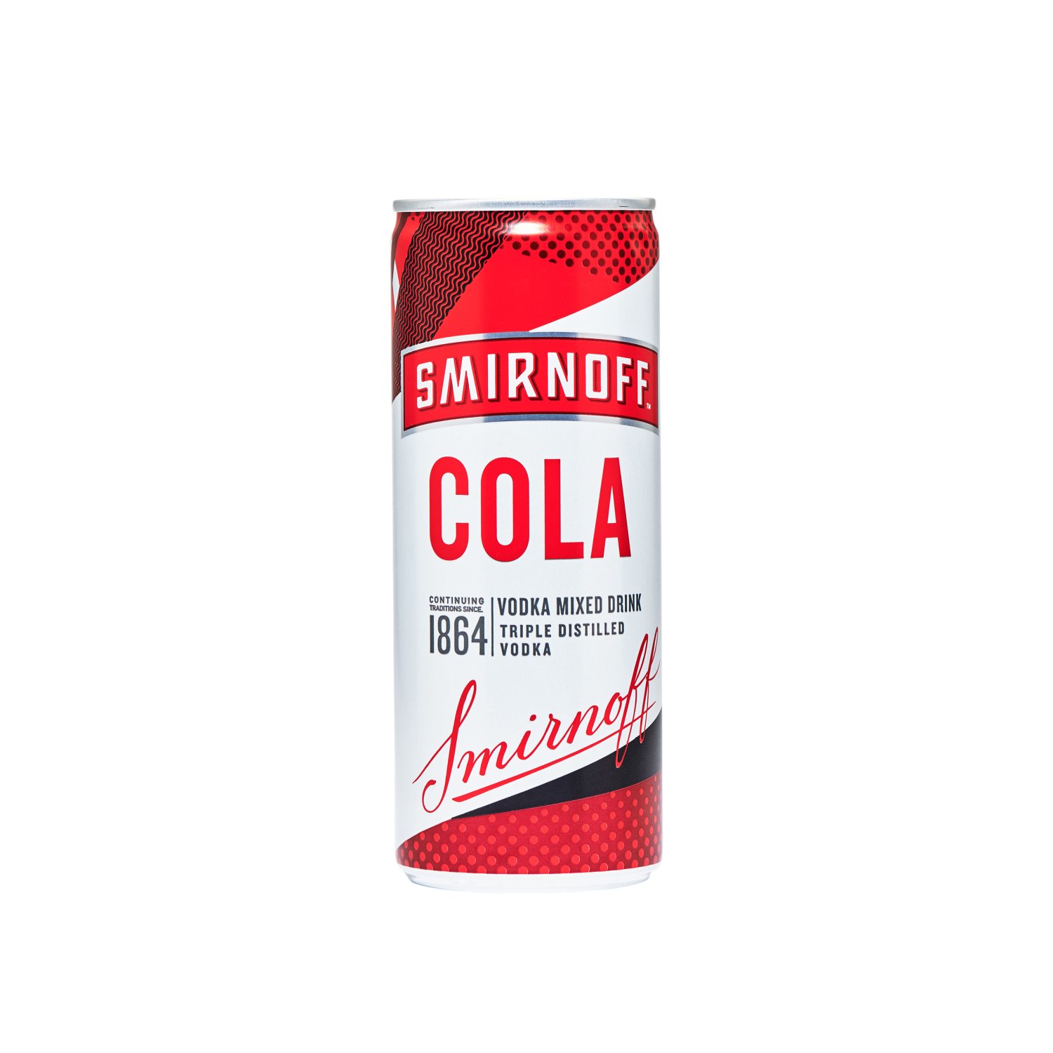 Smirnoff Vodka & Cola Premix Can (250 ml)