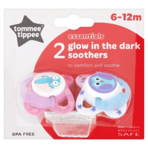 Tommee Tippee Essentials Novelty Soother Twin (2 Piece)