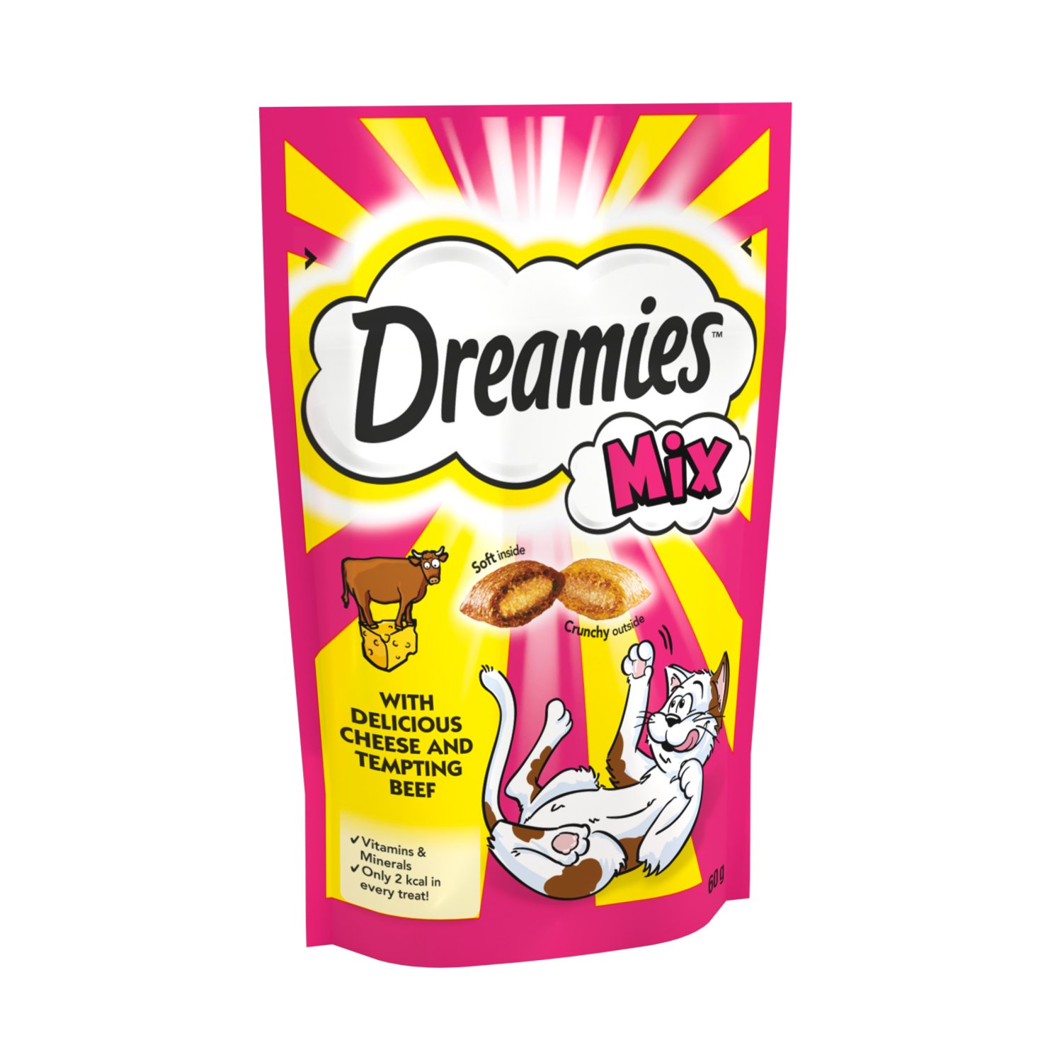 Dreamies with Salmon Cat Treats (60 g)