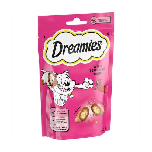 Dreamies with Beef Cat Treats (60 g)