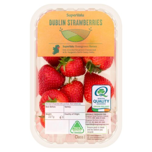 SuperValu Irish Strawberries (227 g) Storefront EN