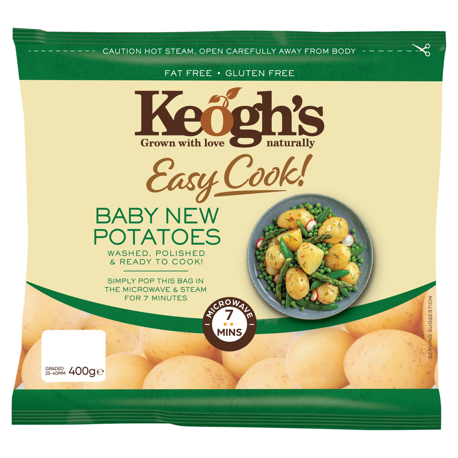 Keogh's Easy Cook Baby New Potatoes (400 g)