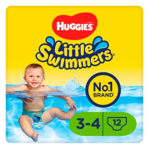 Huggies Little Swimmers Size 3-4 (12 Piece)