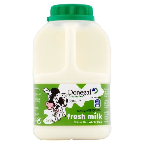 Donegal Creameries Whole Milk (500 ml)