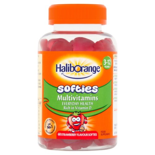 Haliborange Multivitamins 60 Strawberry Flavour Softies (60 Piece)
