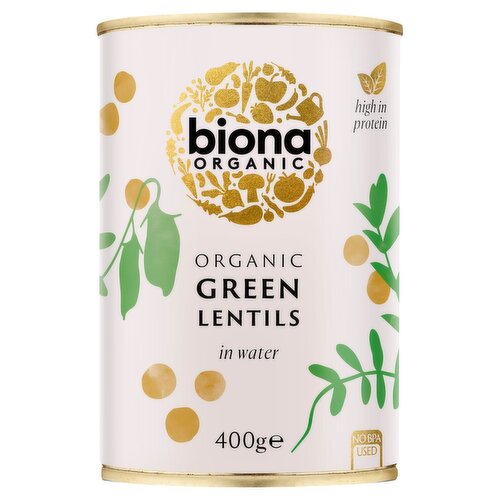 Biona Organic Green Lentils (400 g)