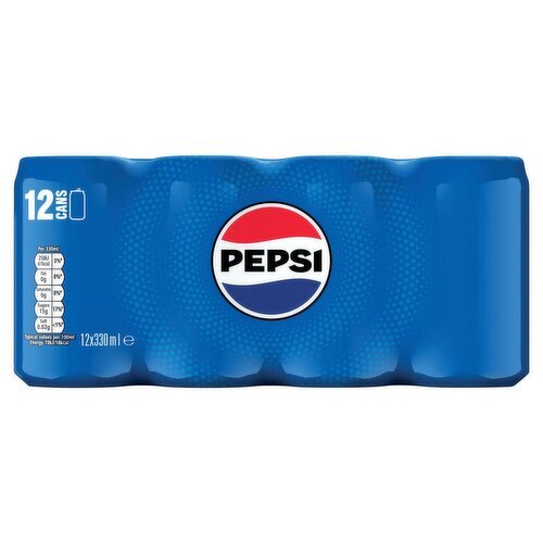 Pepsi Regular 12 Pack (330 ml) - Storefront EN