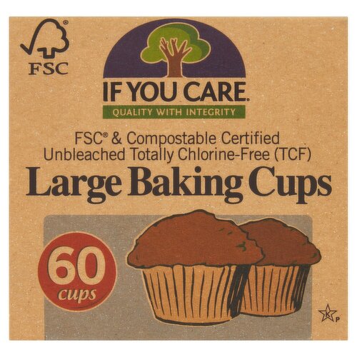 If You Care Certified Large Baking Cups (60 Piece)