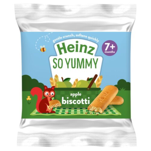 Heinz So Yummy Apple Biscotti 7+ Months (60 g)