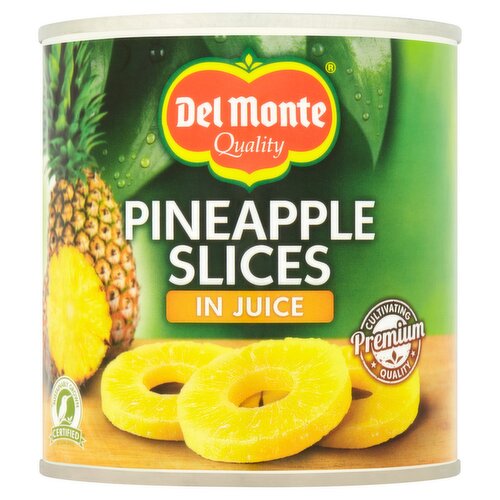 Del Monte Pineapple Slices in Juice (435 g)