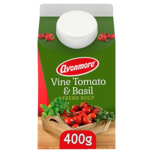 Avonmore Vine Tomato and Basil Fresh Soup  (400 g)