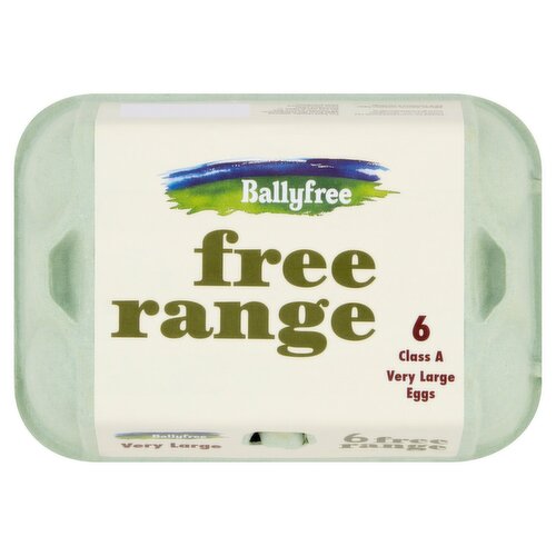 Ballyfree Free Range Very Large Eggs 6 Pack (6 Piece)