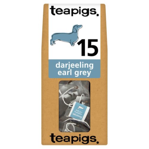 Teapigs Darjeeling Earl Grey Tea 15 Pack (37.5 g)