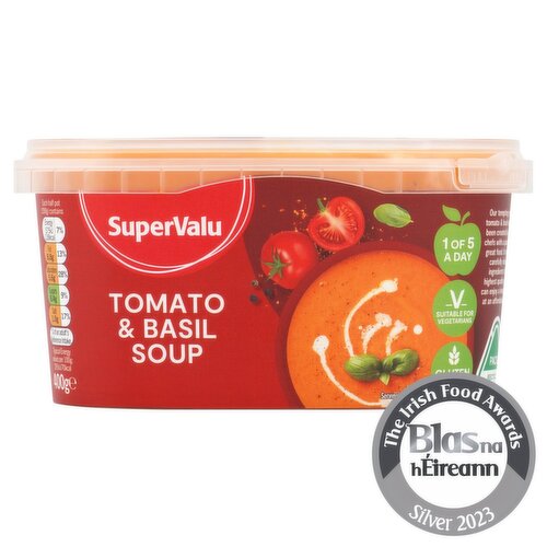 SuperValu Tomato Basil Soup 400 g Storefront EN