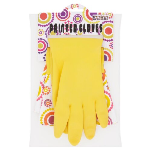 Dosco Designer Printed Rubber Gloves (1 Piece)