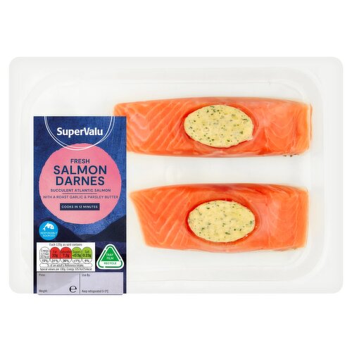 SuperValu Salmon Darnes with Garlic Butter x2 (240 g) Storefront EN