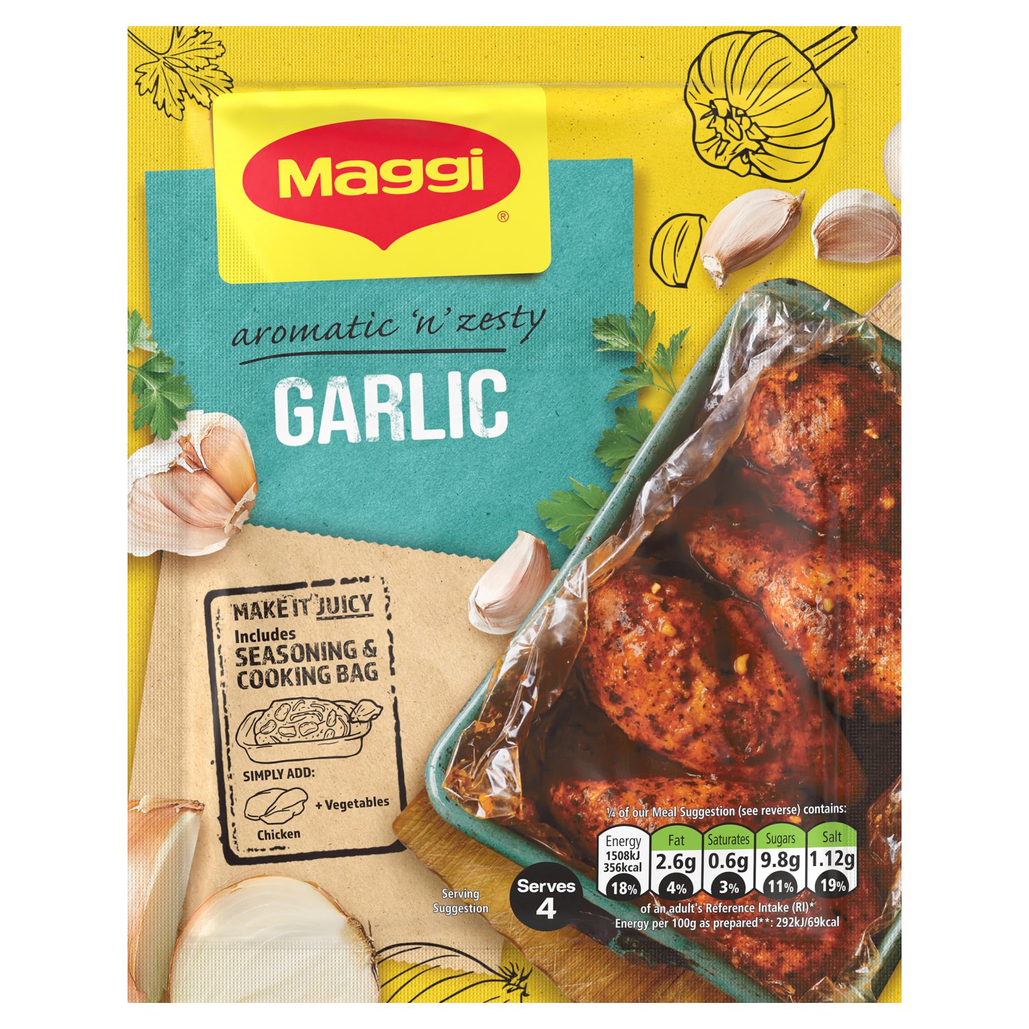 Maggi So juicy Chicken & Garlic (30 g)