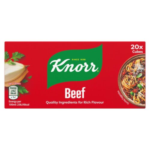 Knorr Beef Stock Cubes 20 Pack (200 g) Storefront EN