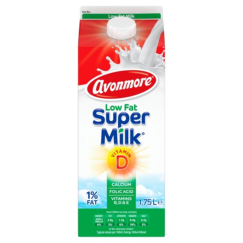 Avonmore Low Fat Super Milk (1.75 L)