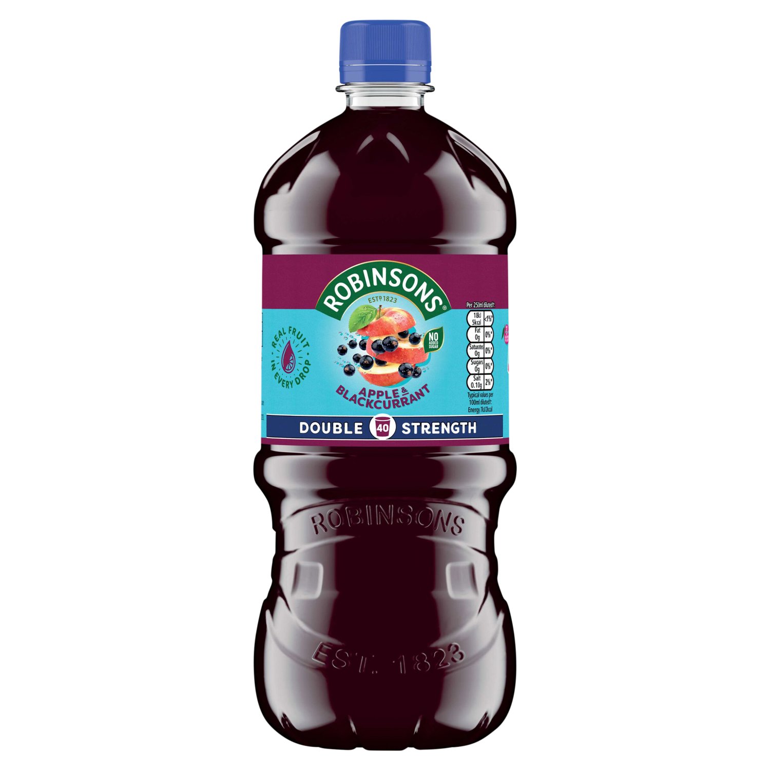 Robinsons Double Concentrate Apple & Blackcurrant No Added Sugar Squash (1 L)