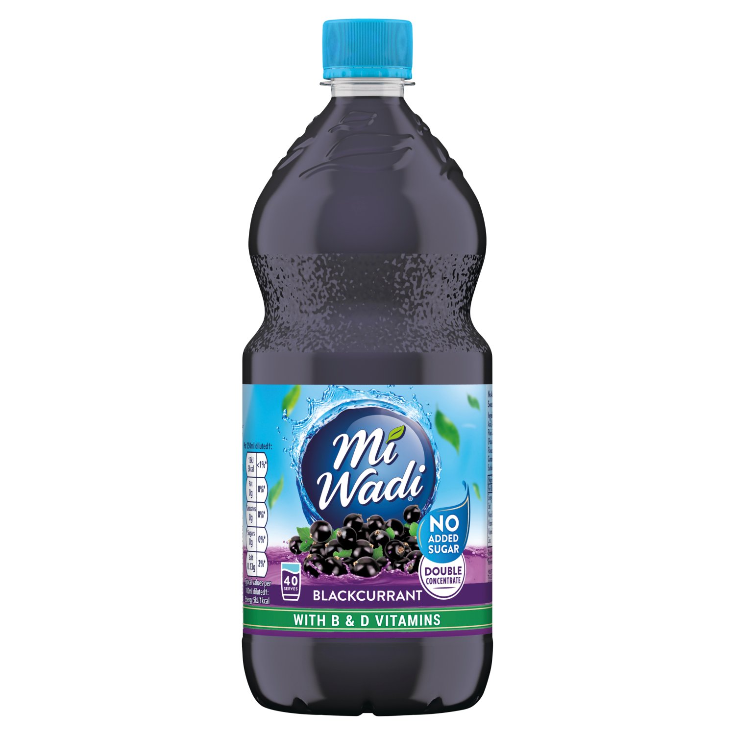 MiWadi Double Concentrate Blackcurrant (1 L)