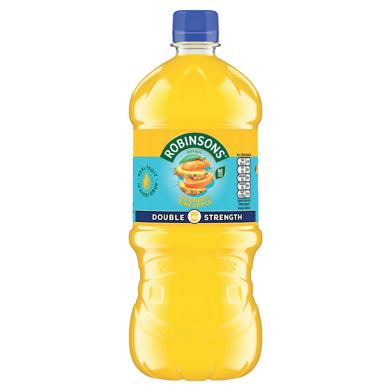 Robinsons Double Concentrate Orange & Pineapple No Added Sugar Squash (1 L)